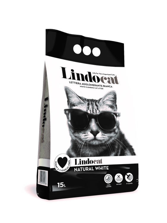 Lindocat White Bentonite Natural White Fragrance-free