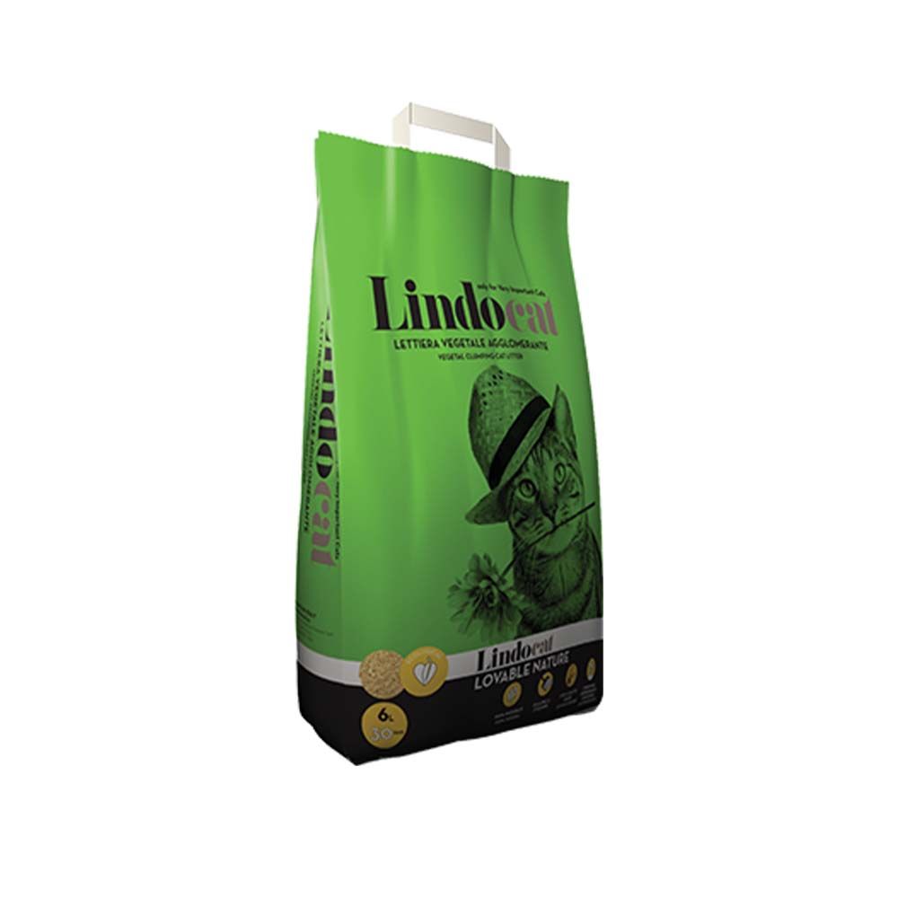 Lindocat Lovable Nature Corn Cob Cat Litter - 6L
