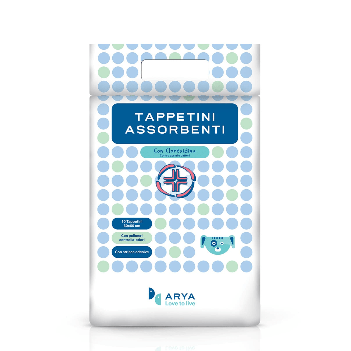 Arya Puppy Pads with Chlorhexidine –
