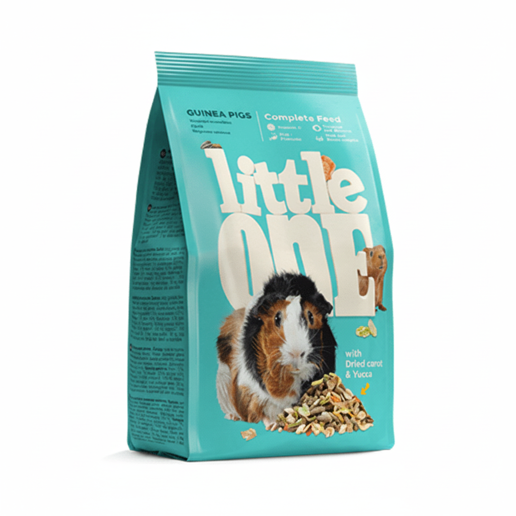 LITTLE ONE FOOD FOR GUINEA PIGS - 900GRM