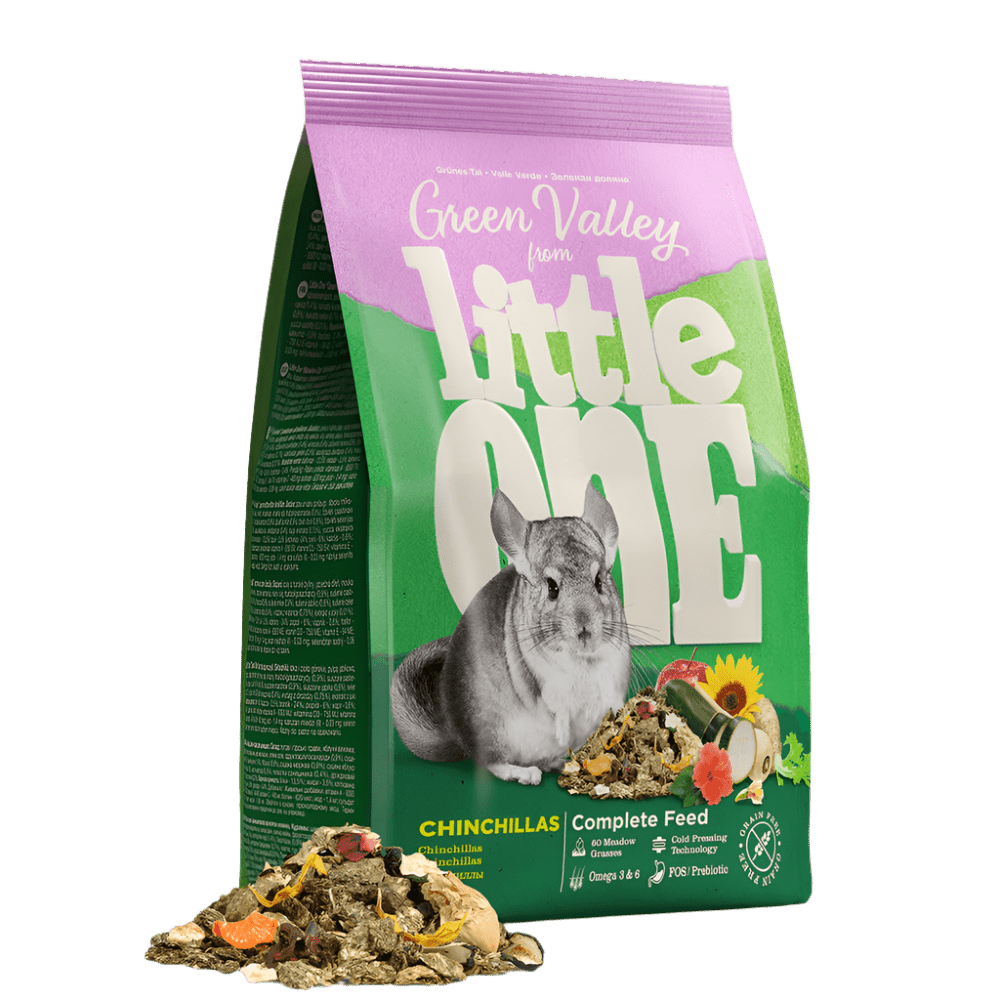 Little One Green Valley Fibrefood for Chinchillas - 750g