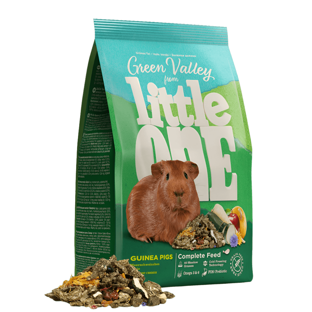 Little One Green Valley Fibrefood for Guinea Pigs - 750g