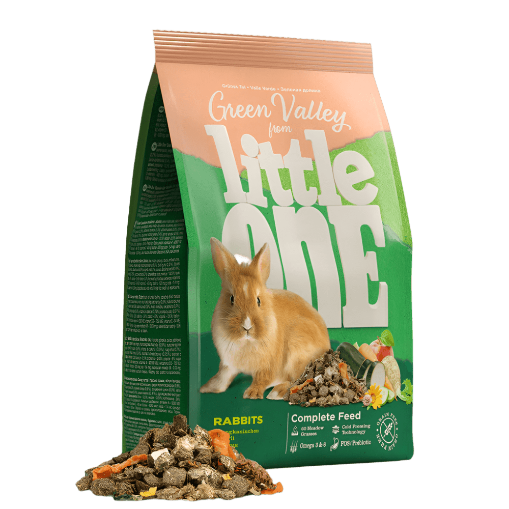 Little One Green Valley Fibrefood for Rabbits - 750g