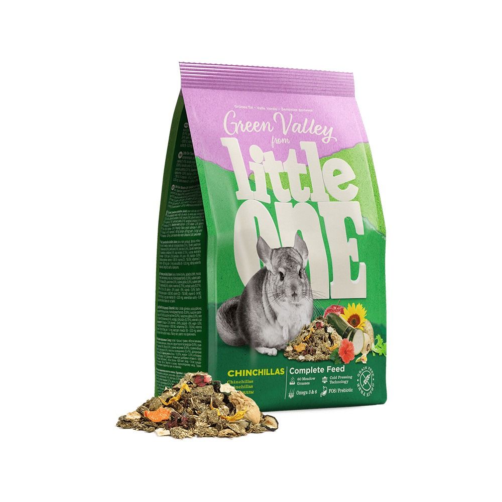 Little One Green Valley Fibre Food for Chinchillas - 750 g