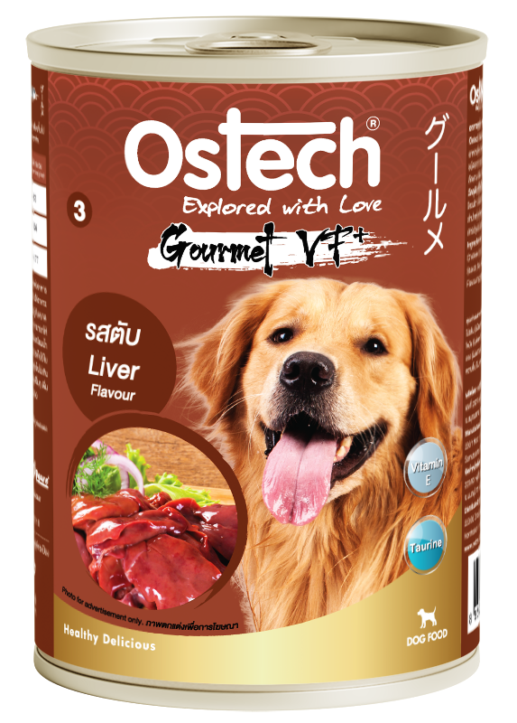Ostech Dog Gourmet VF+ Liver Flavour (400 g) DOG