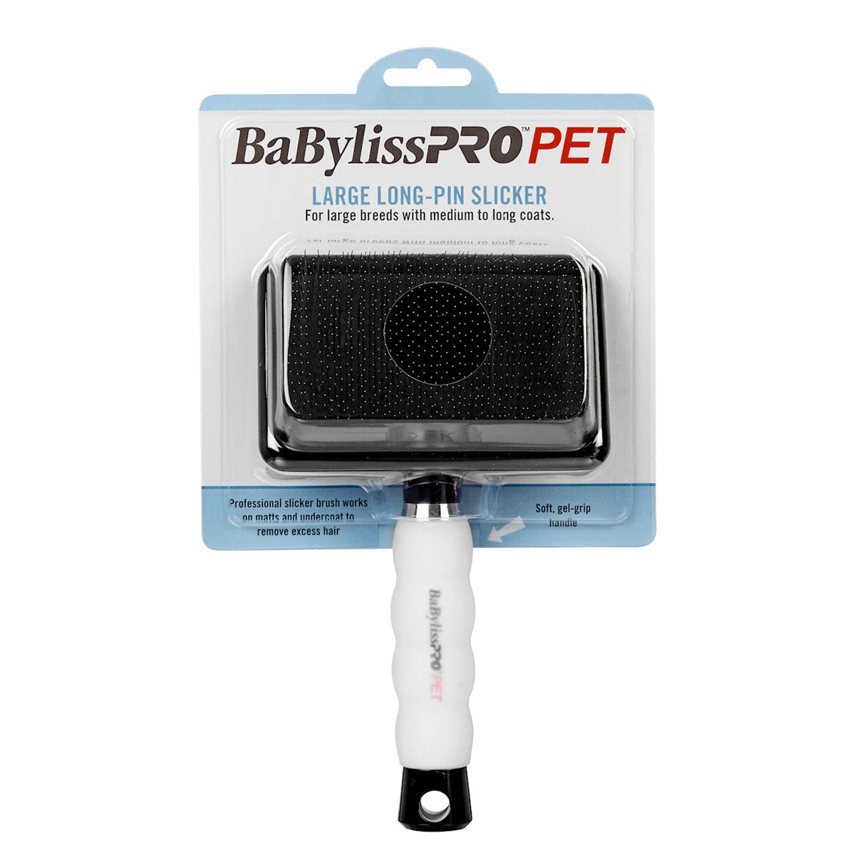 BaByliss PRO PET Long-Pin Slicker Dog Brush Large