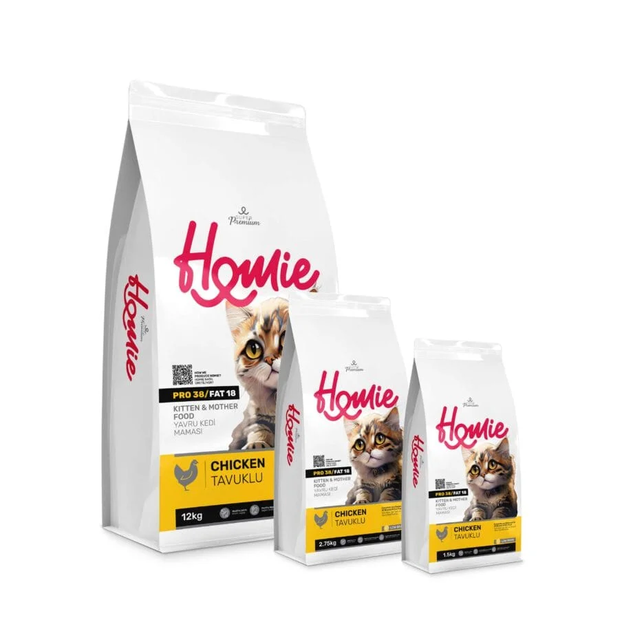 Homie Super Premium Low Grain Kitten – Chicken