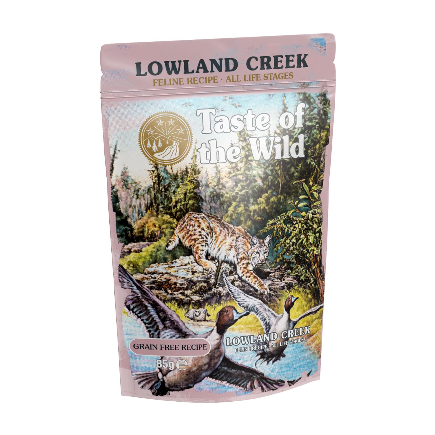 Taste Of The Wild Lowland Creek Chunks In Gravy Grain-Free Wet Cat Food 12x85G