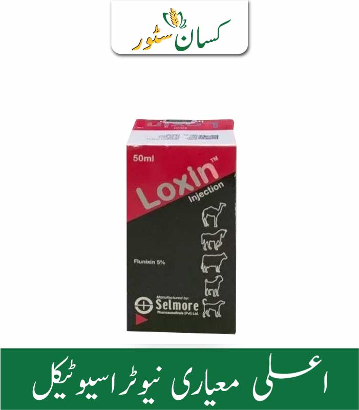 Loxin Injection Flunixin 5 Selmore Price in Pakistan