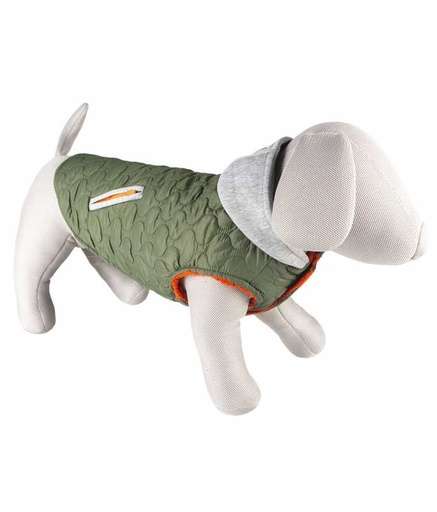 Duvo+ Dog Jacket Urban Xl – 70Cm Grey/Green[Size – Xl]