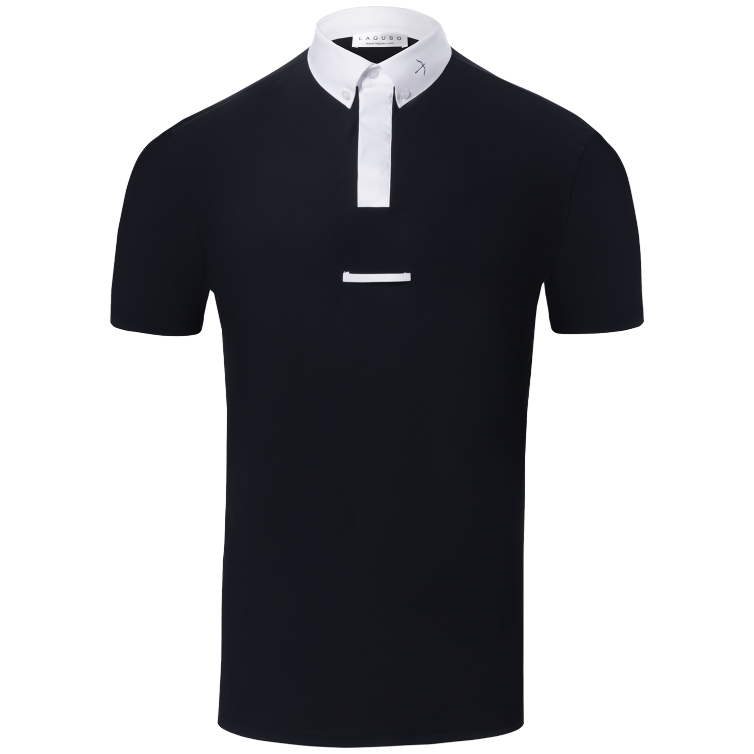 Laguso Luca Black Short Sleeve Competition Shirt