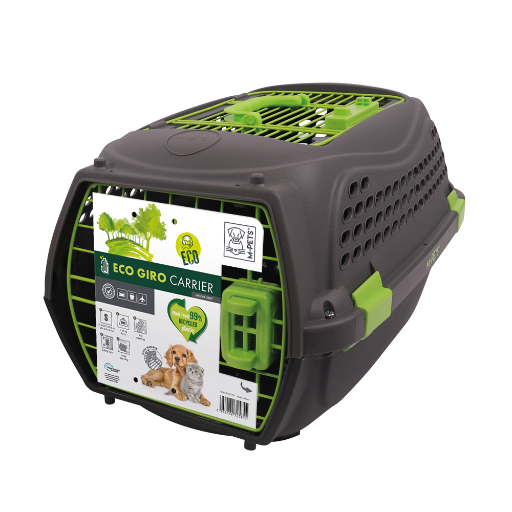 M-PETS Eco Giro Carrier Black & Green S (L51,6 x W32,7 x H29,6 cm)