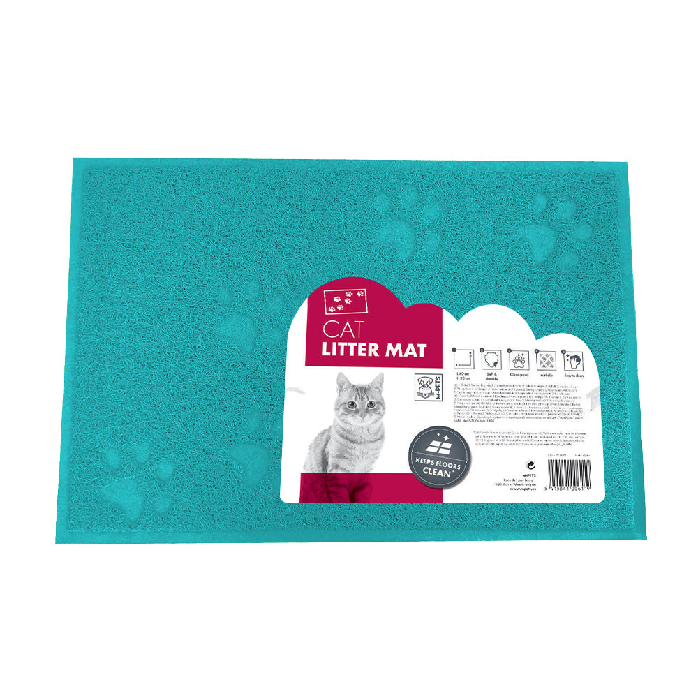 M-PETS Footprint Cat Litter Mat