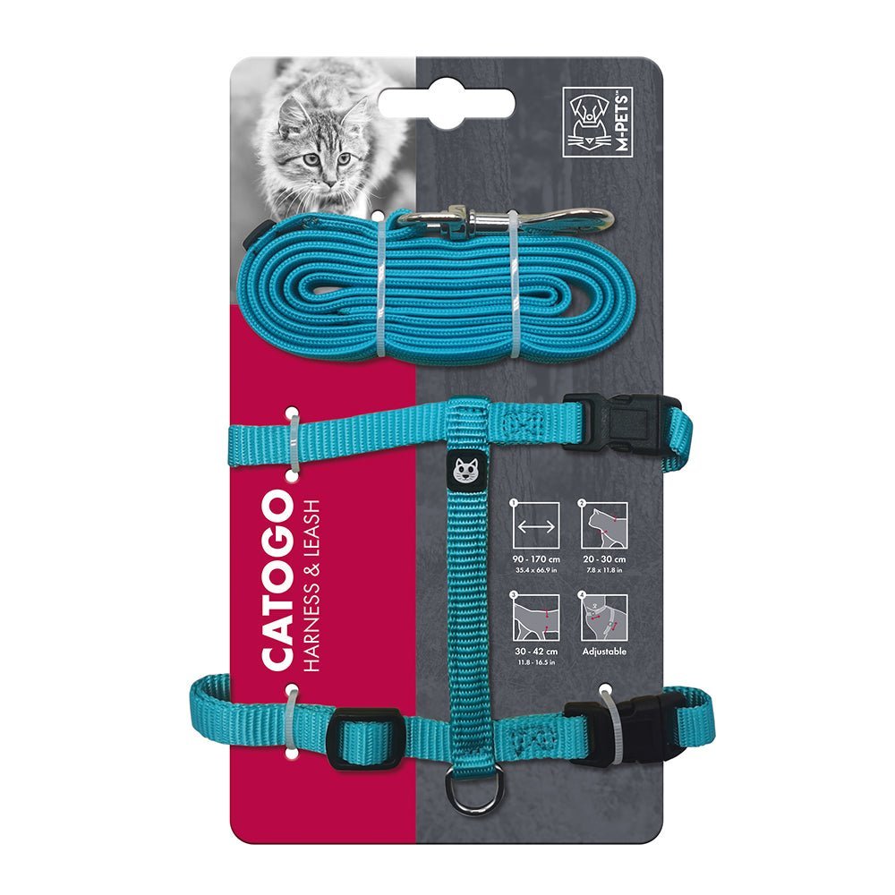 M-Pets Catogo Cat Harness & Leash Set