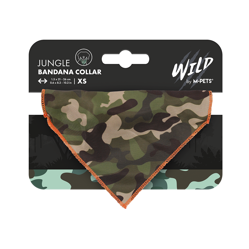 M-PETS Wild Jungle Bandana Collar