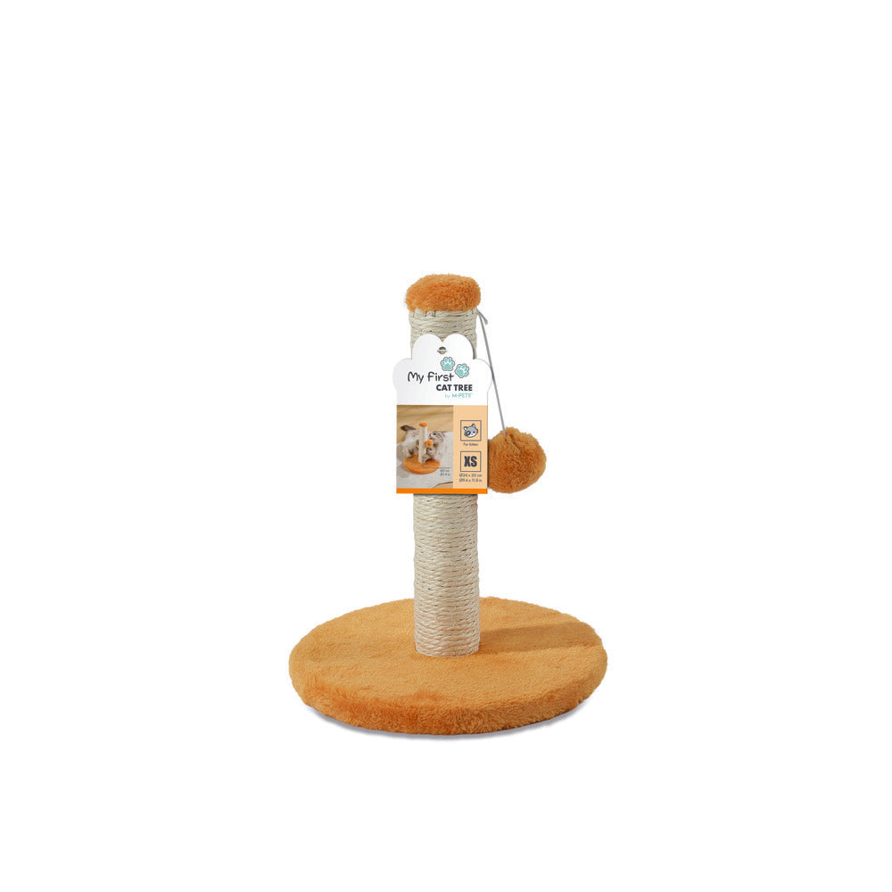 M-PETS My First Cat Tree Pompom Orange