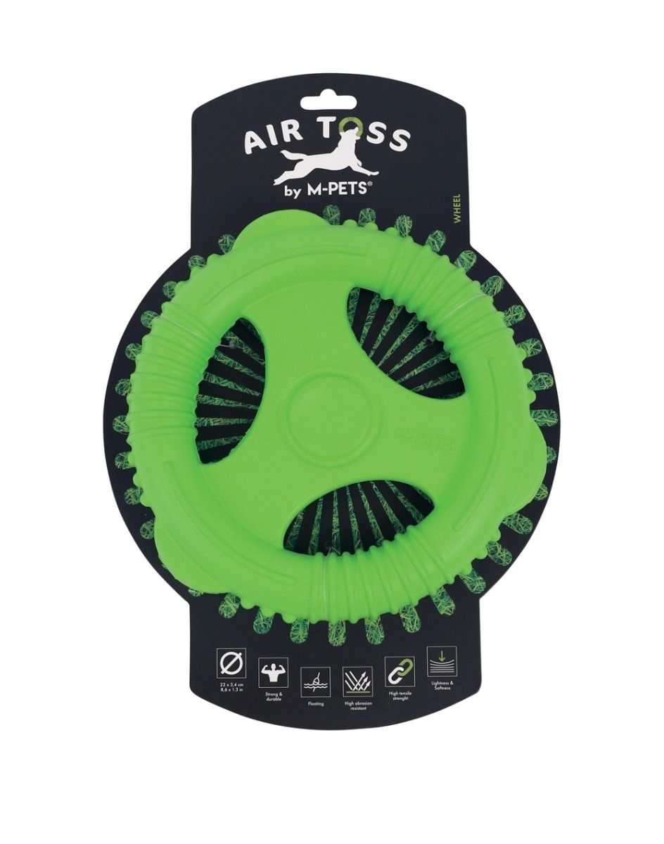 M-Pets Air Toss Wheel Dog Toy