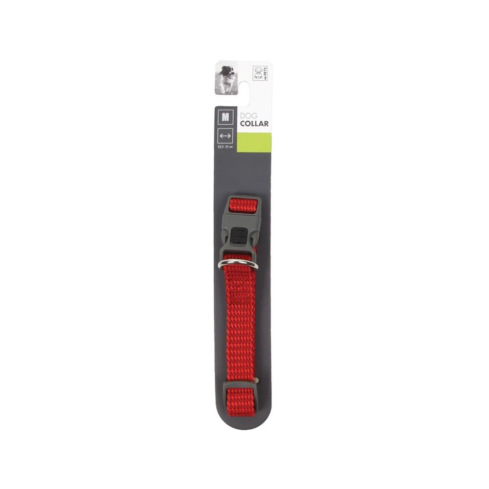 M-Pets Sportline Dog Collar - Red