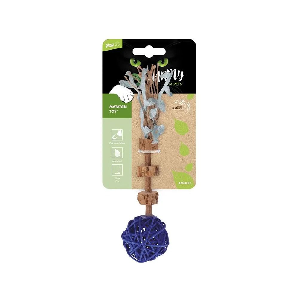 M-Pets Charmy Amulet Matatabi Catnip Cat Toy