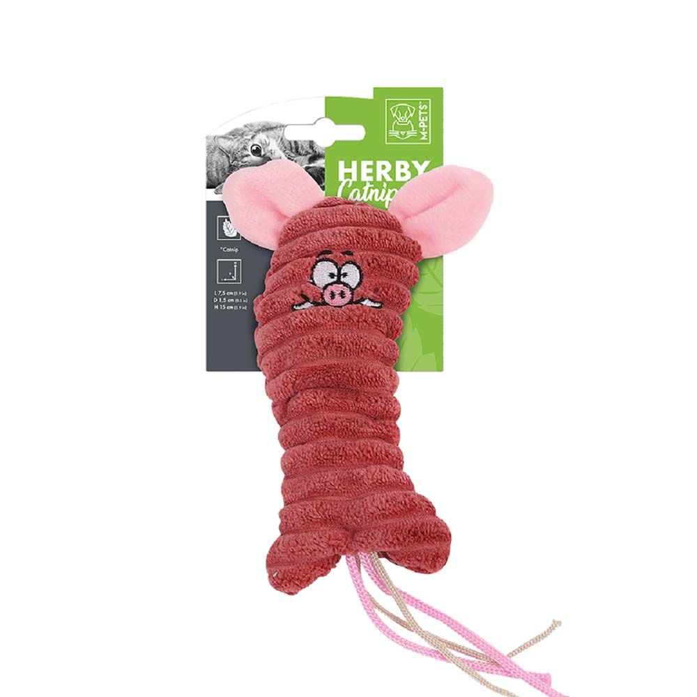 M-Pets Herby Animals Catnip Cat Toy - Assorted Colors