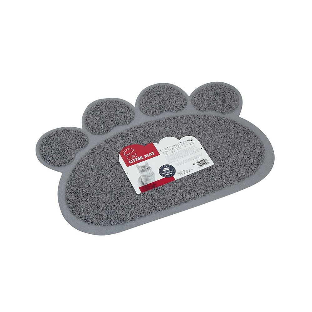 M-Pets Paw Cat Litter Mat - 60l x 45W cm
