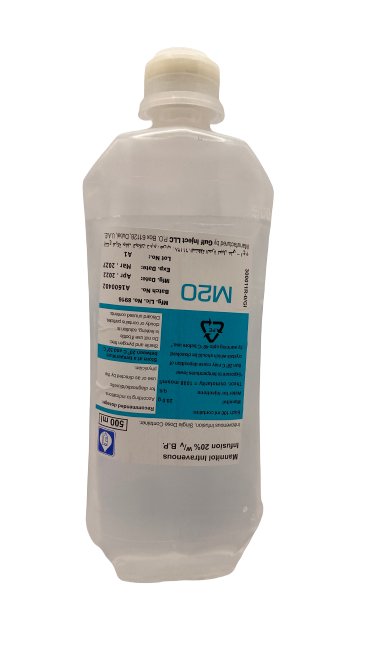M20 Mannitol 20% 500ml