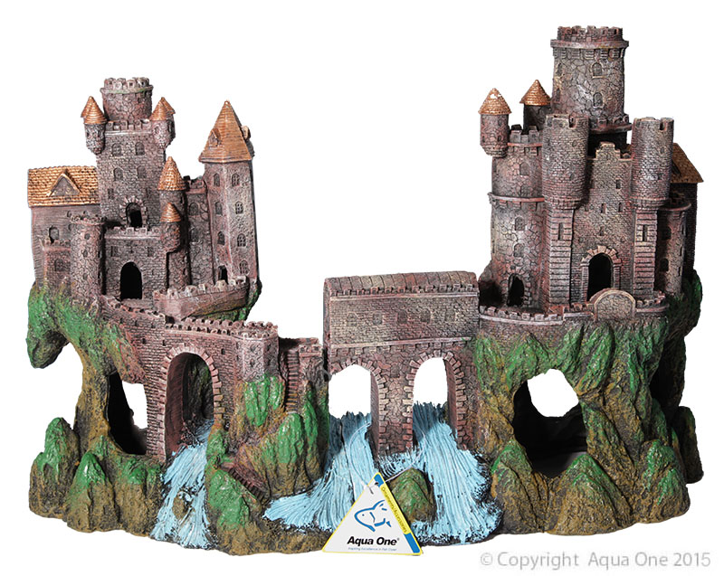 Aqua One Medieval Castle With River – Large