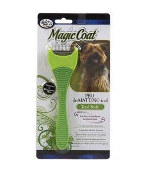 Four Paws De-Matting Tool – Total Body for Fine Medium Hair