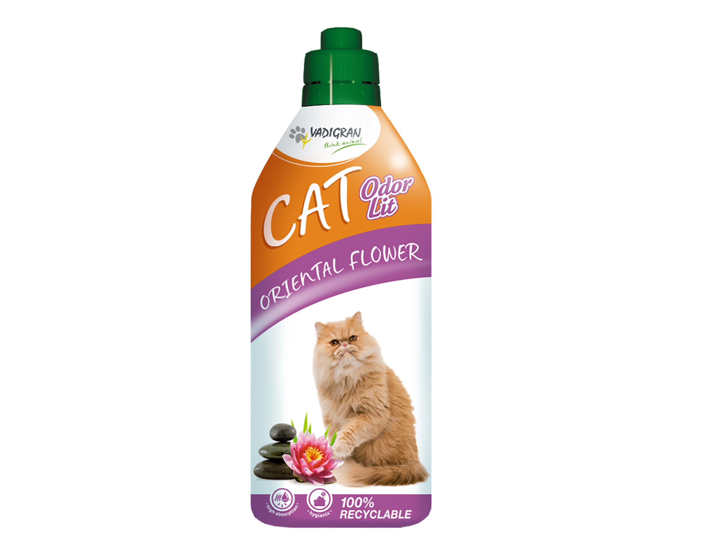 Vadigran Cat Litter OdorLit Oriental Flower 900g