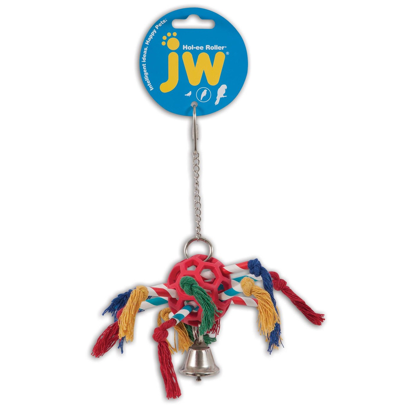 PET MATE JW HOLEE ROLLER PINATA BIRD TOY