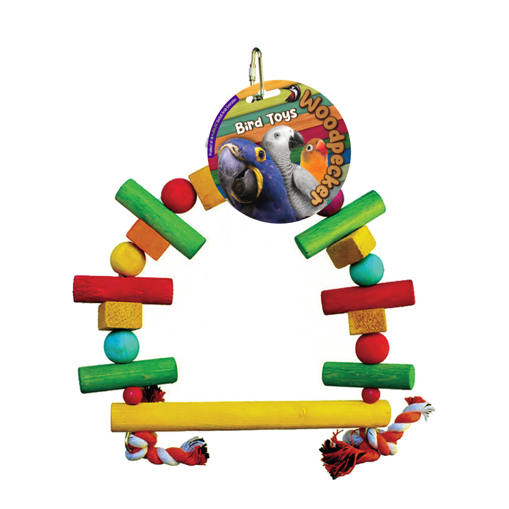 Woodpecker Bird Toy The Arch 40*20 Cm
