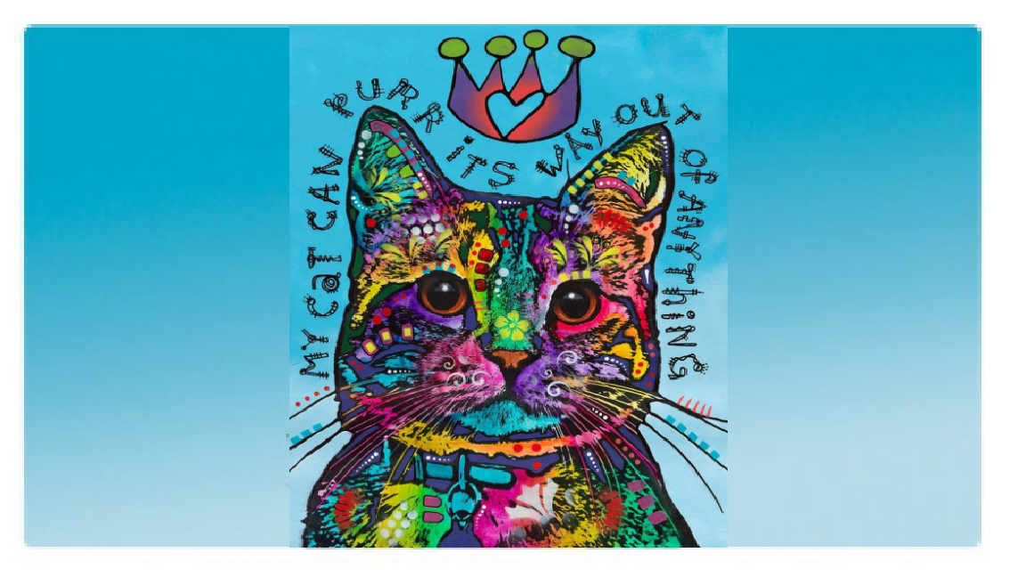 Drymate Mats for Cats Purr Its Way Out 12 X 20 Inch 30 Cms X 50 Cms