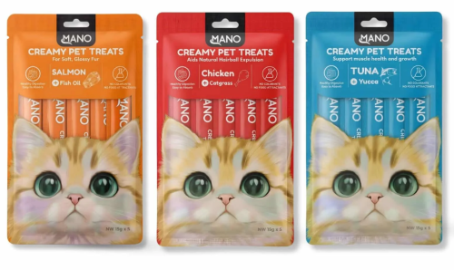 Mano Creamy Pet Treats (15g X 5)