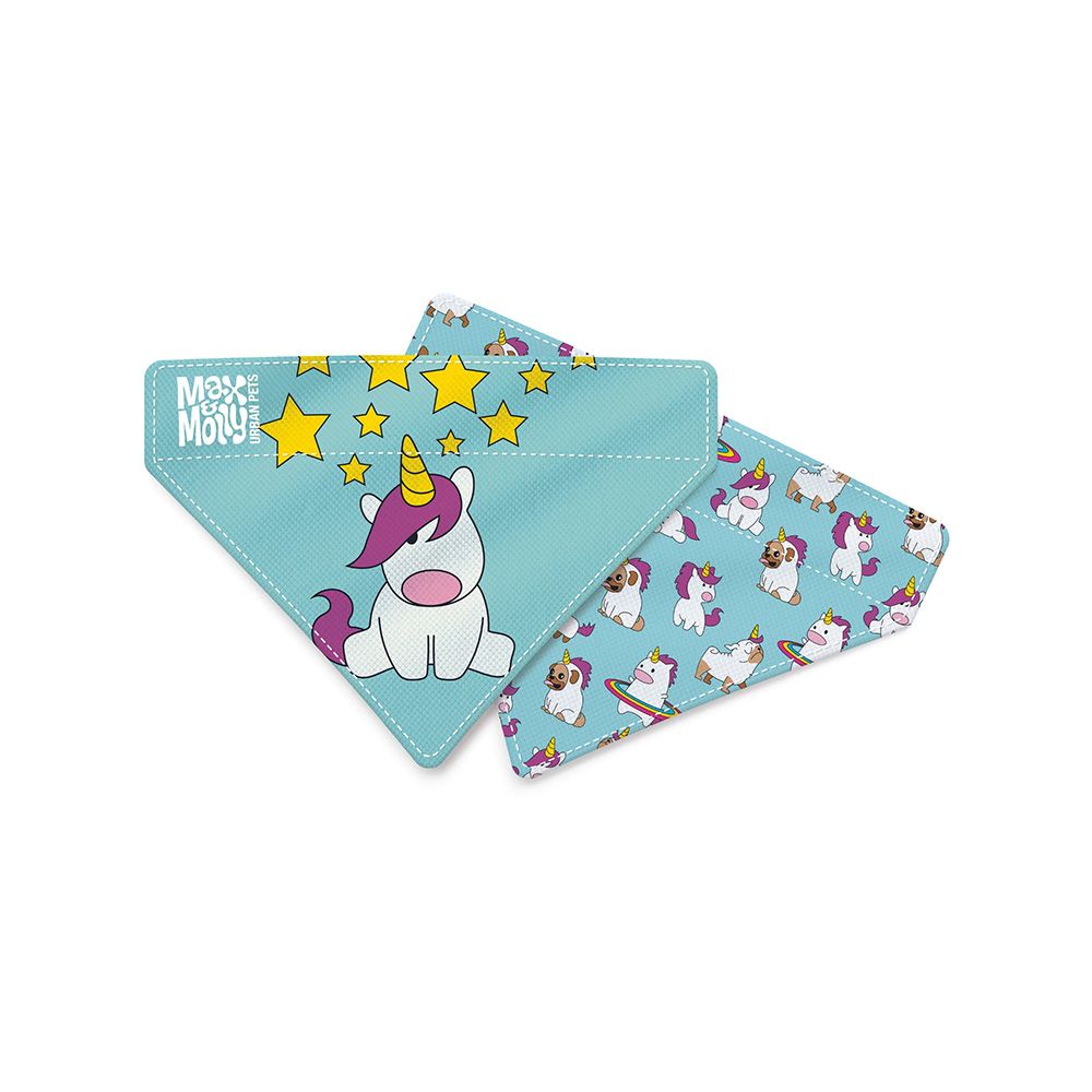 Max and Molly Bandana - Unicorn - Small