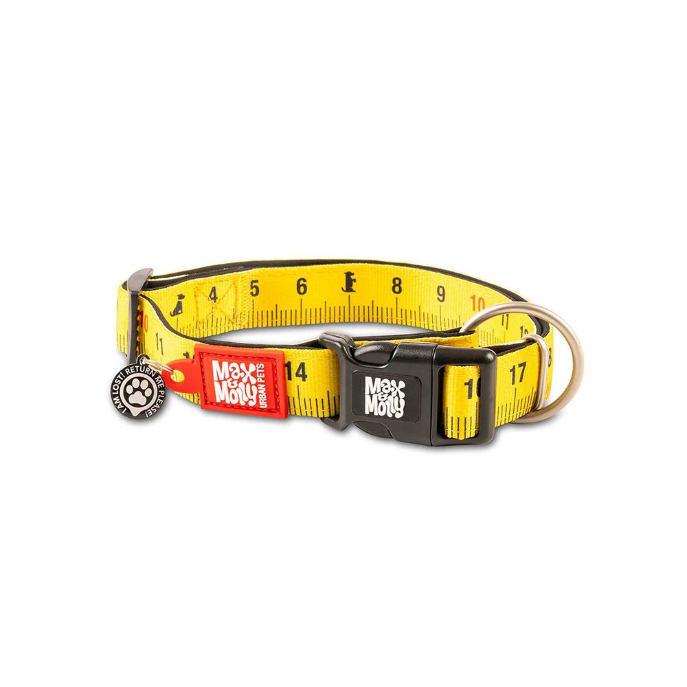 Max and Molly Smart ID Dog Collar - Ruler