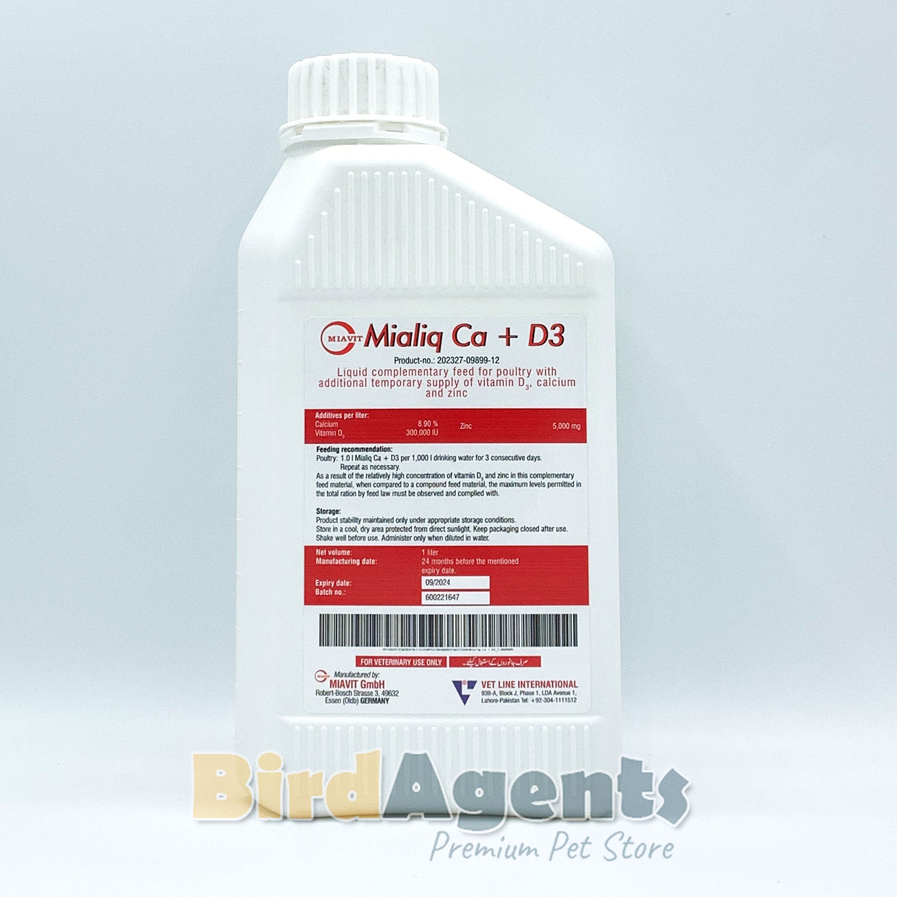 Mialiq CA+D3 – Calcium D3 & Zinc Supplement