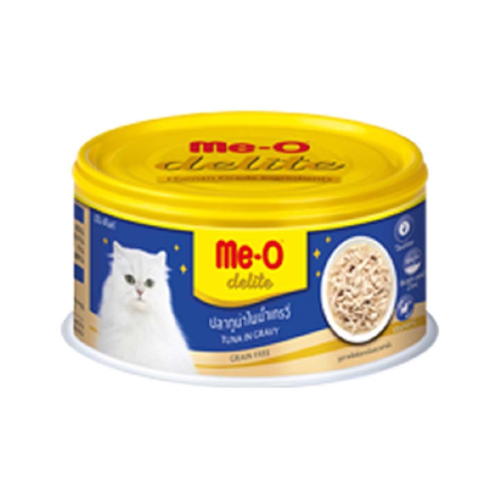 Me-O Delite Tuna in Gravy Canned Cat Food - 80g