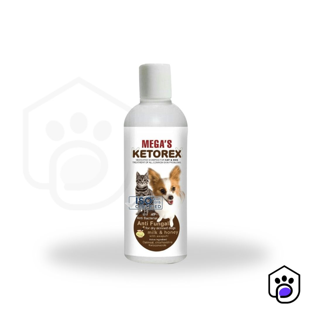 Cat & Dog Shampoo Mega’s Ketorex