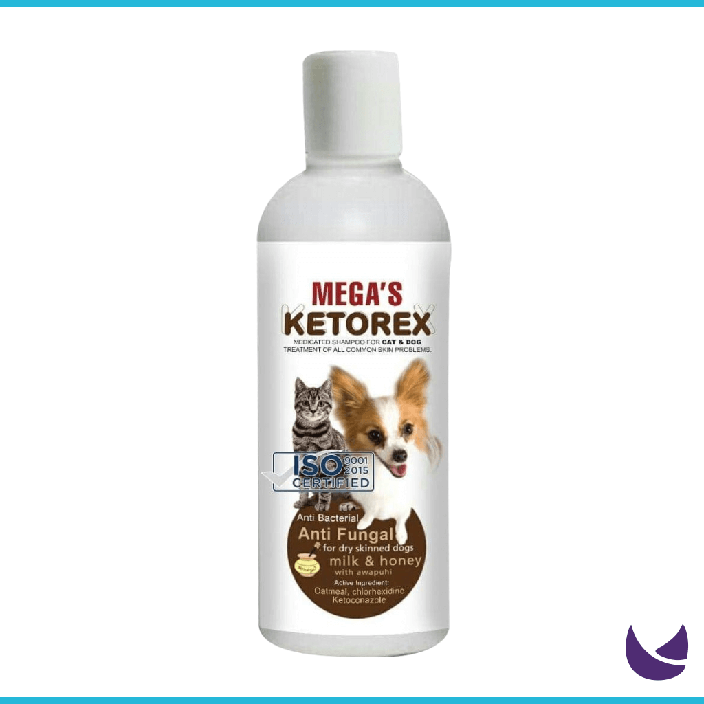 Mega Ketorex Medicated Shampoo for Cats and Dogs