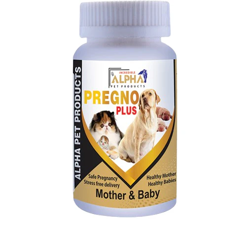 Alpha Pregno Plus Supplement For Cats and Dogs – 200g