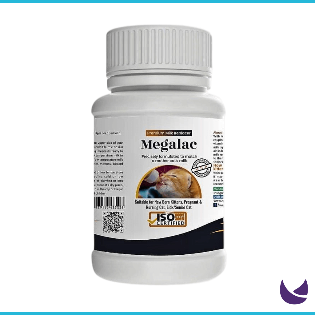 Megalac Milk Replacer | Newborn Kitten Formula Milk