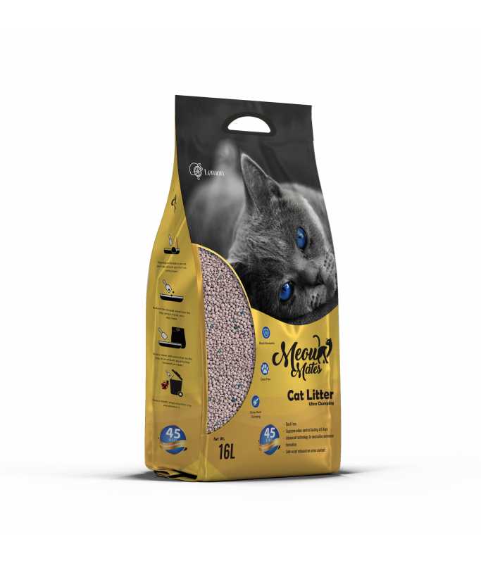 Meow Mates Bentonite Cat Litter - 16L(10kg)