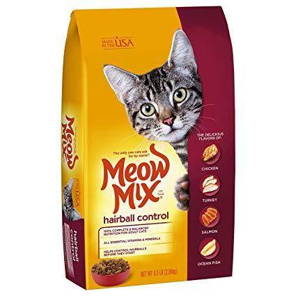 Meow Mix Hairball Control Cat Food