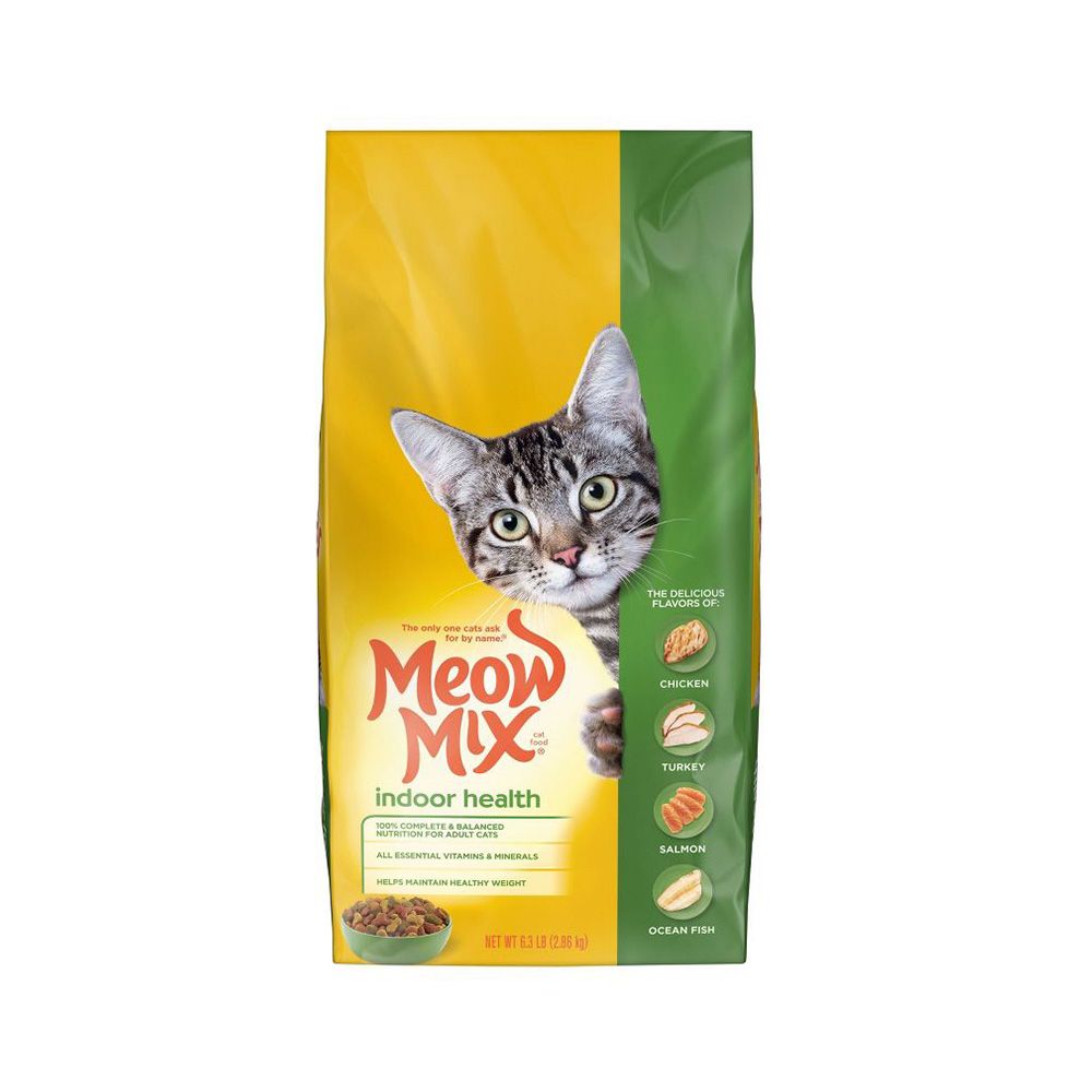 Meow Mix Indoor Health Cat Dry Food - 2.86 kg