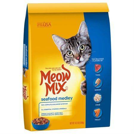 Meow Mix Sea Food Medley Cat Food