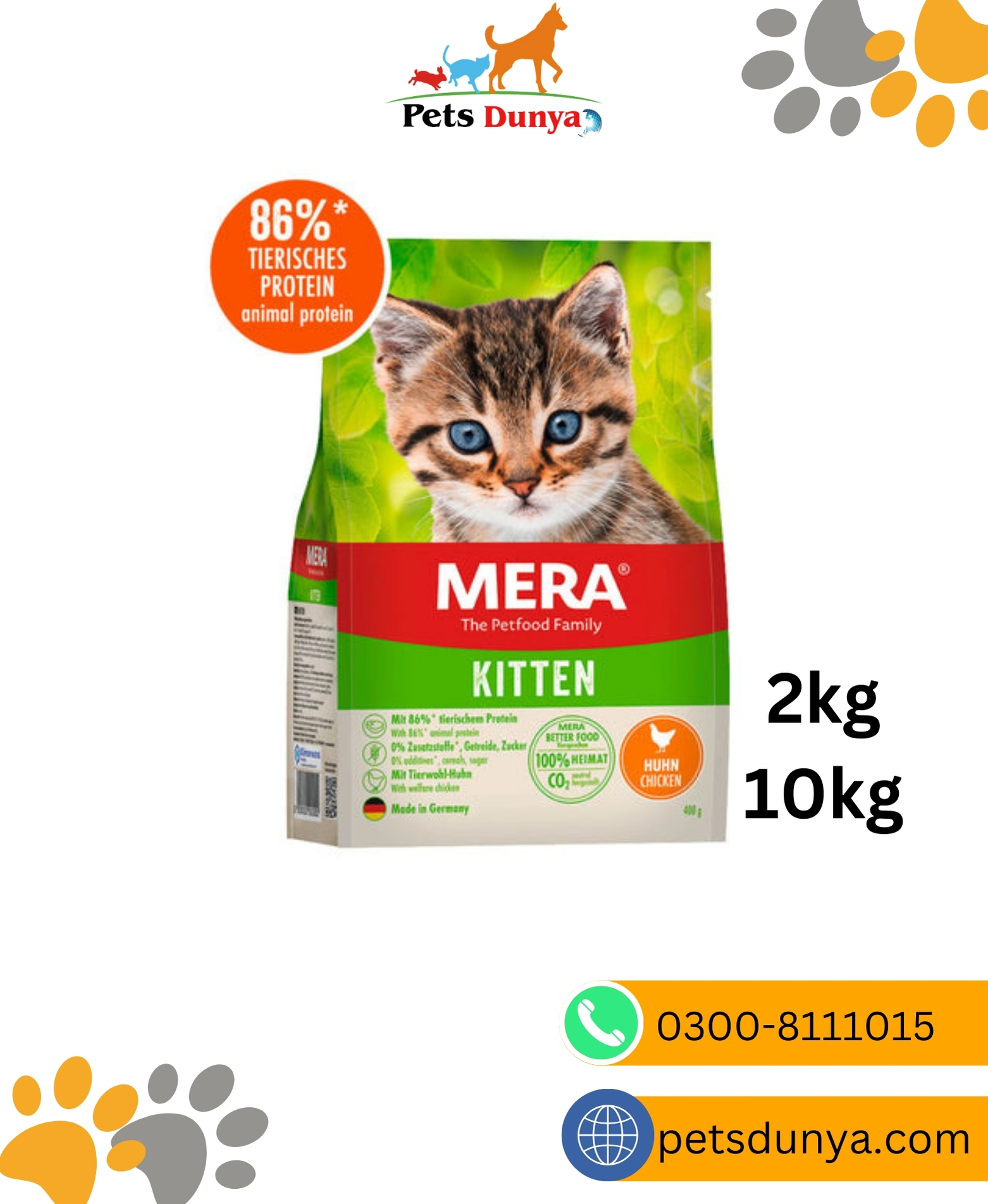 Mera Grain Free Kitten Food