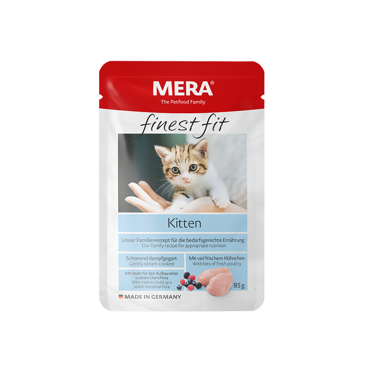 Mera Finest Fit Kitten (Wet Food Pouch) – box pack of (12)