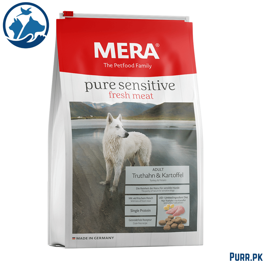 MERADOG Pure Adult Fresh Meat – Turkey and Potato – 12.5kg