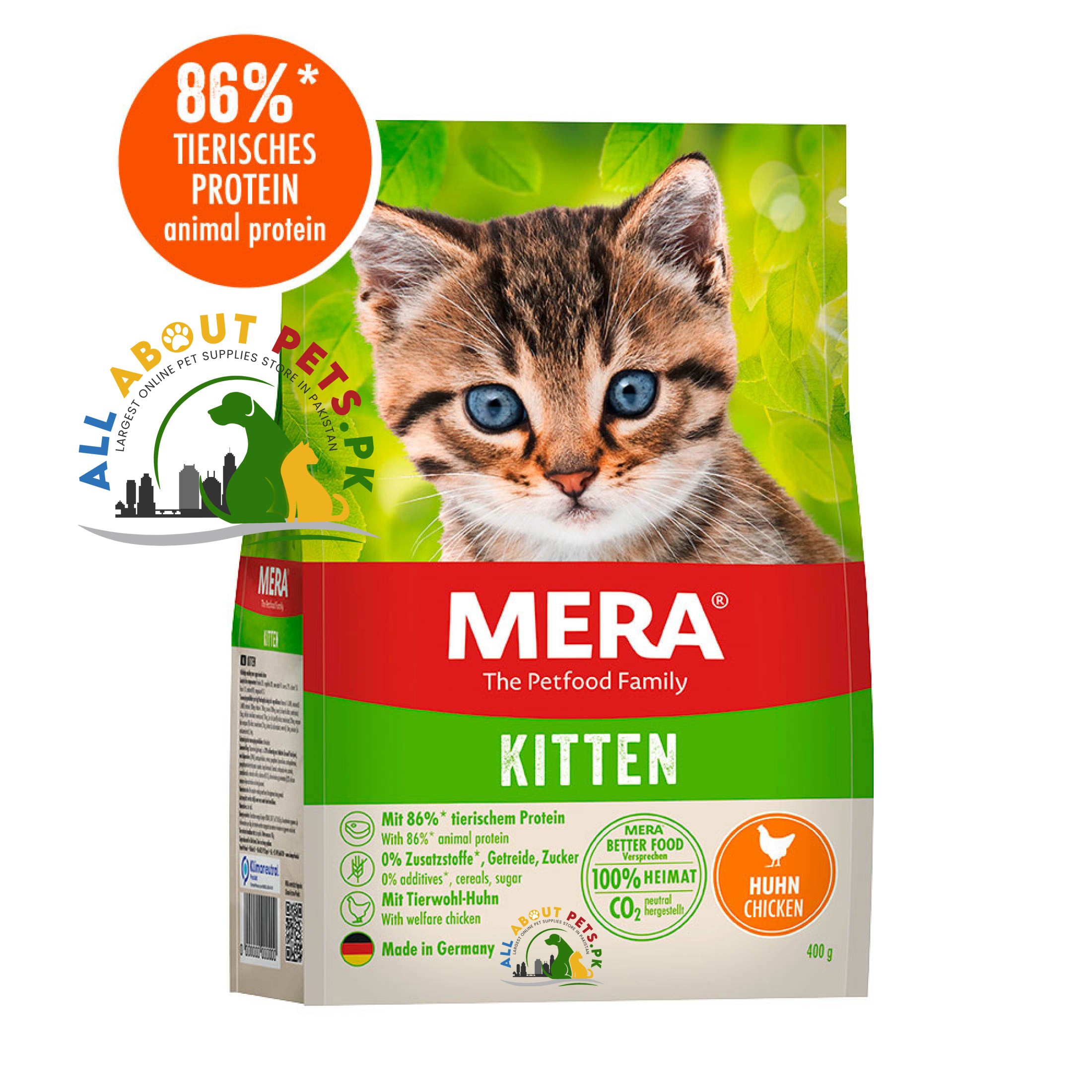 MERA Kitten Food Chicken Grain Free