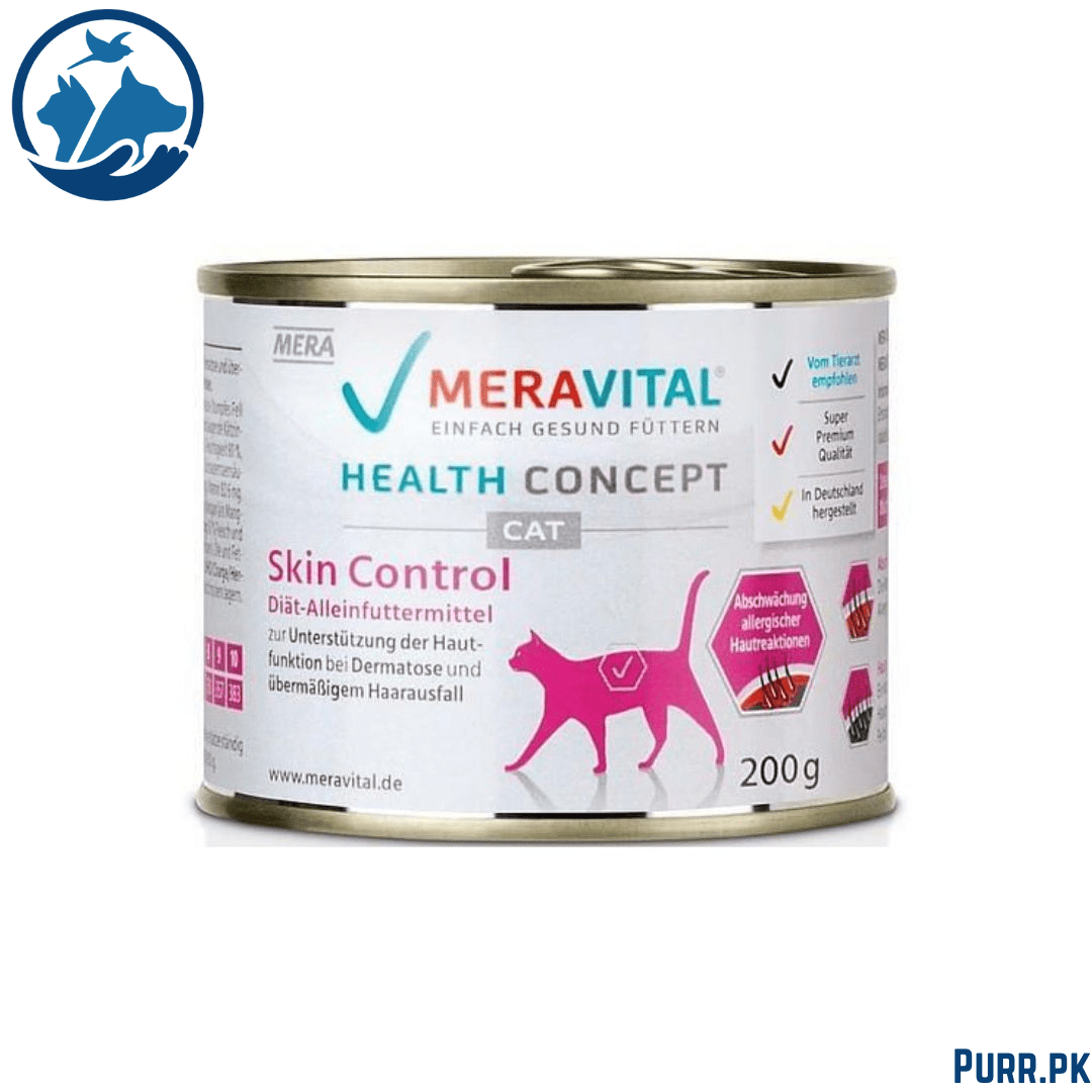 MERAVITAL Skin Control Wet Cat Food – 200 Gram